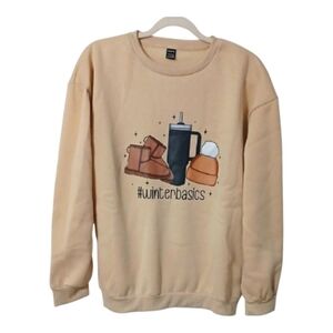 #winterbasics Cream Sweatshirt NWT